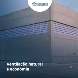 fechamento lateral de galpão com ventilação