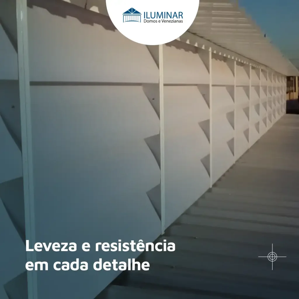 venezianas industriais em policarbonato