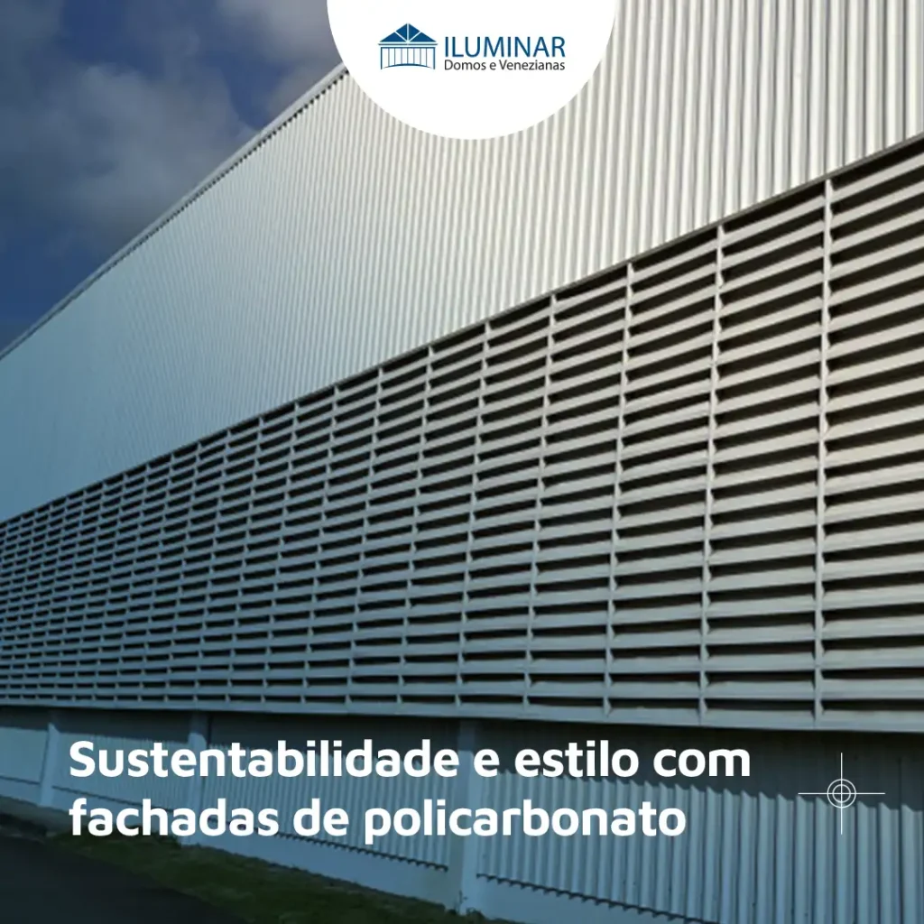 fachada de policarbonato